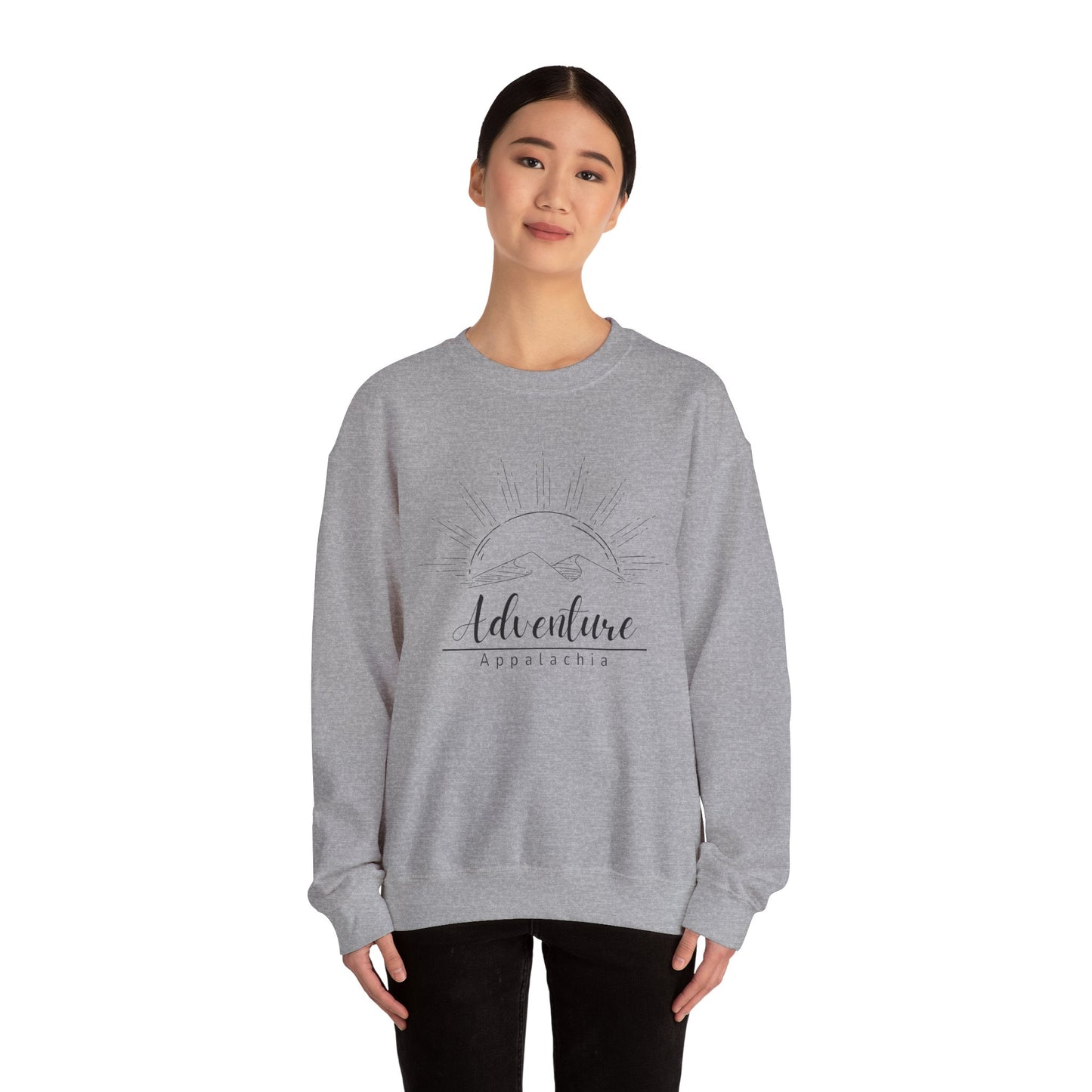 Adventure Appalachia (Light) Crewneck Sweatshirt