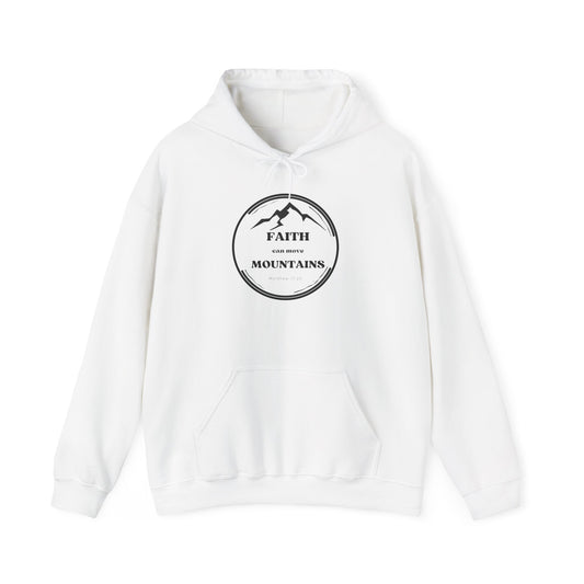 Faith Moves Mountains Hooded Sweatshirt