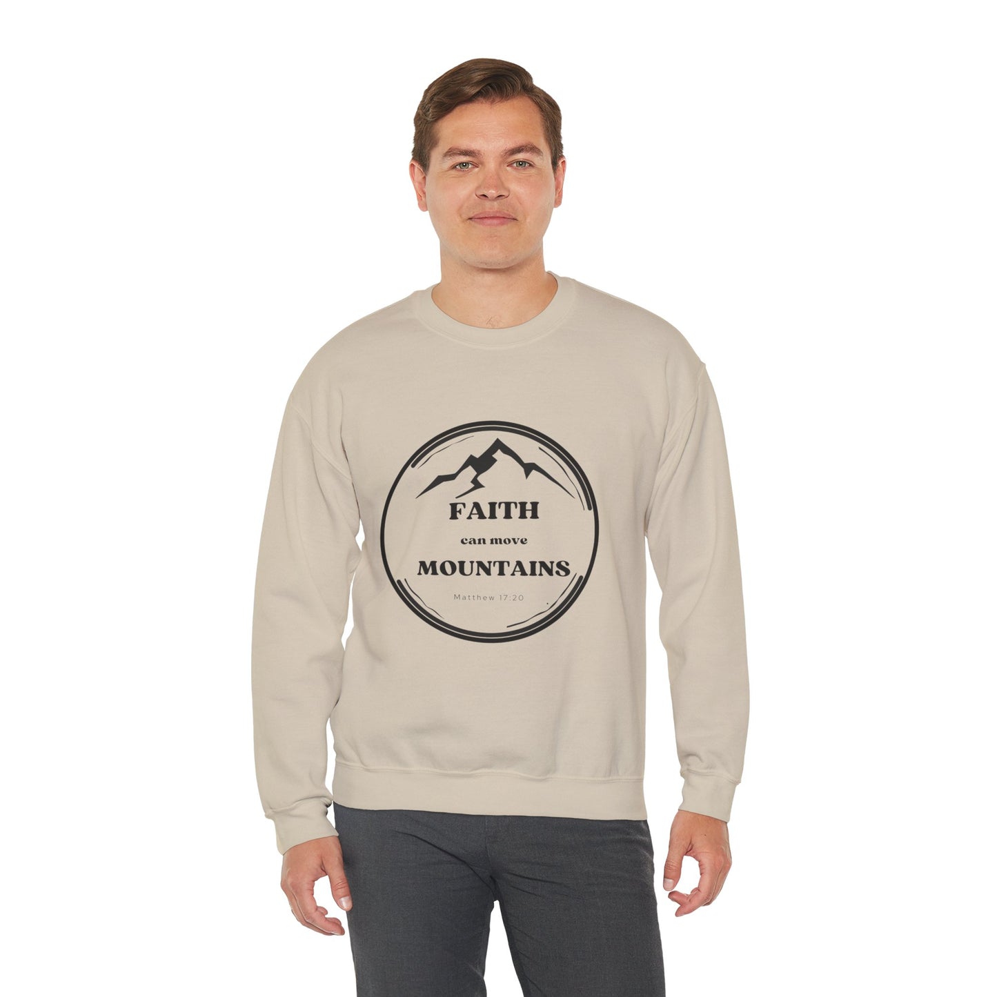 Faith Moves Mountains - Crewneck