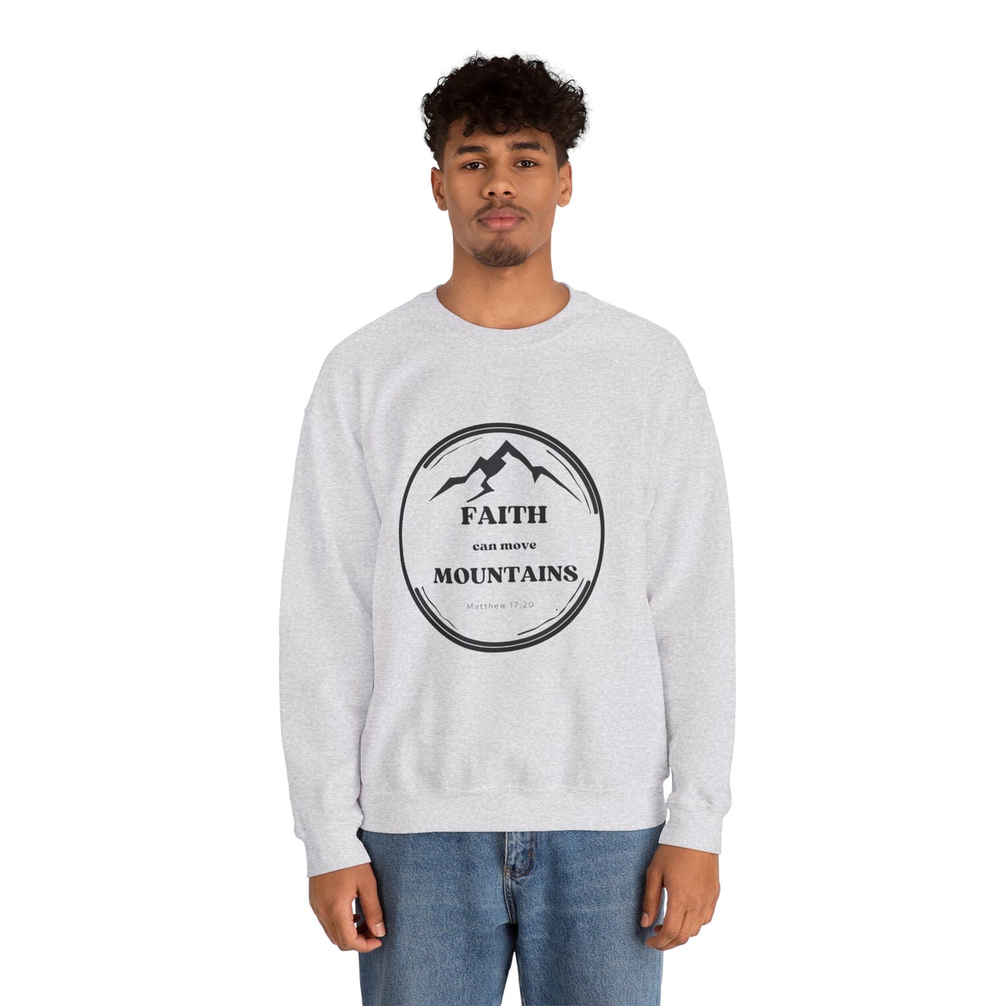 Faith Moves Mountains - Crewneck