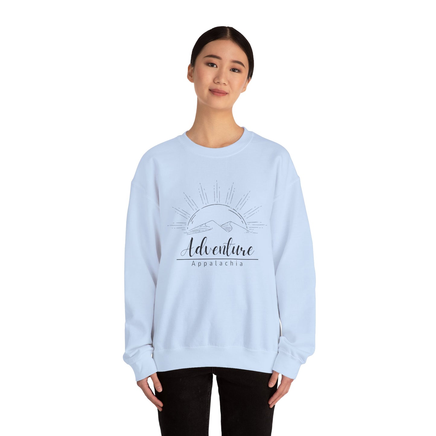 Adventure Appalachia (Light) Crewneck Sweatshirt